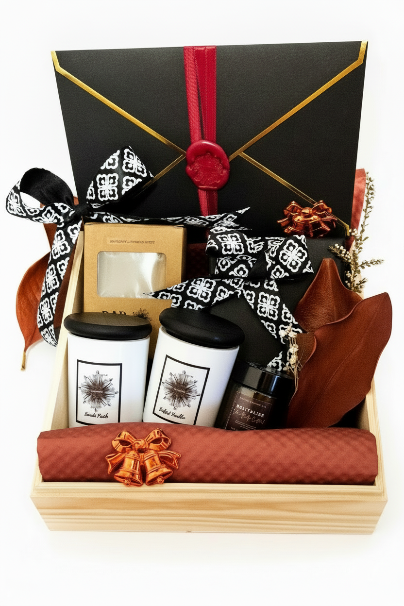 A Wish in a Box – The Christmas Personalised Wooden Keepsake Gift Set