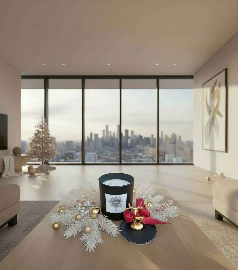 21K Christmas Golden Metal Reindeer