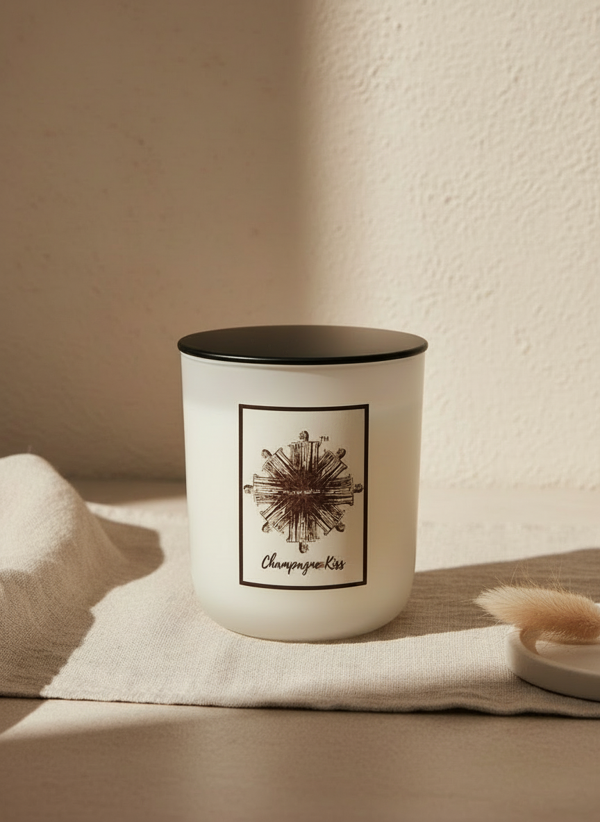 Champagne Kiss – 218g Premium Soy & Coconut Wax Candle
