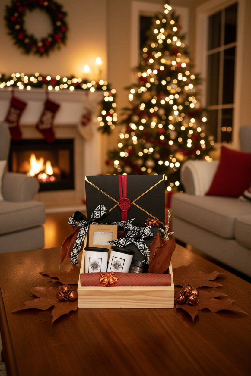 A Wish in a Box – The Christmas Personalised Wooden Keepsake Gift Set